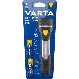 Varta LED Taschenlampe Day Light, Multi LED F20