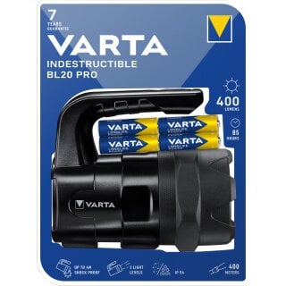 Varta LED Taschenlampe Indestructible, BL20 Pro