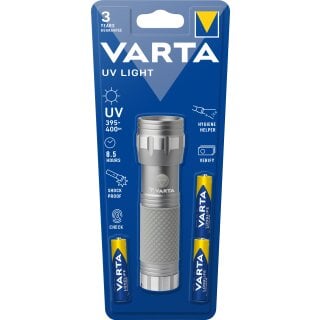 Varta LED Taschenlampe UV Light, 385-400nm