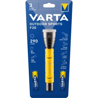 Varta LED Taschenlampe Outdoor Sports, F20