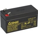 Kung Long WP1.2-12 12V 1,2Ah AGM Batterie Blei...