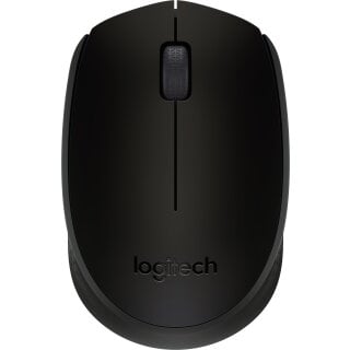 Logitech Maus B170, Wireless, schwarz