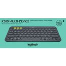 Logitech Tastatur K380, Wireless, Bluetooth, schwarz