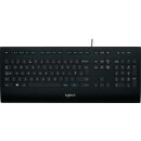 Logitech Tastatur K280e, USB, schwarz