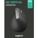Logitech Maus MX Vertical, Wireless, Unifying, Bluetooth,...