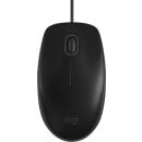 Logitech Maus B110, Silent, USB, schwarz