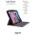 Logitech Tastatur Slim Folio, Bluetooth, grafit