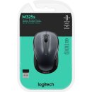 Logitech Maus M325s, Wireless, Dark Silver