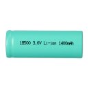 Akku Zelle Li-Ion 18500 3,6V 1400mAh