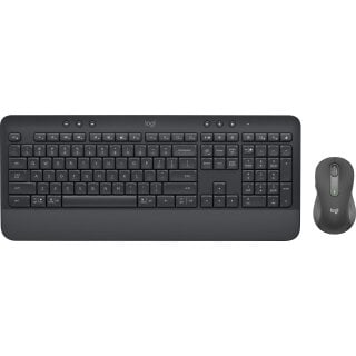 Logitech Tastatur/Maus Set MK650, Wireless, Bolt, Bluetooth, grafit