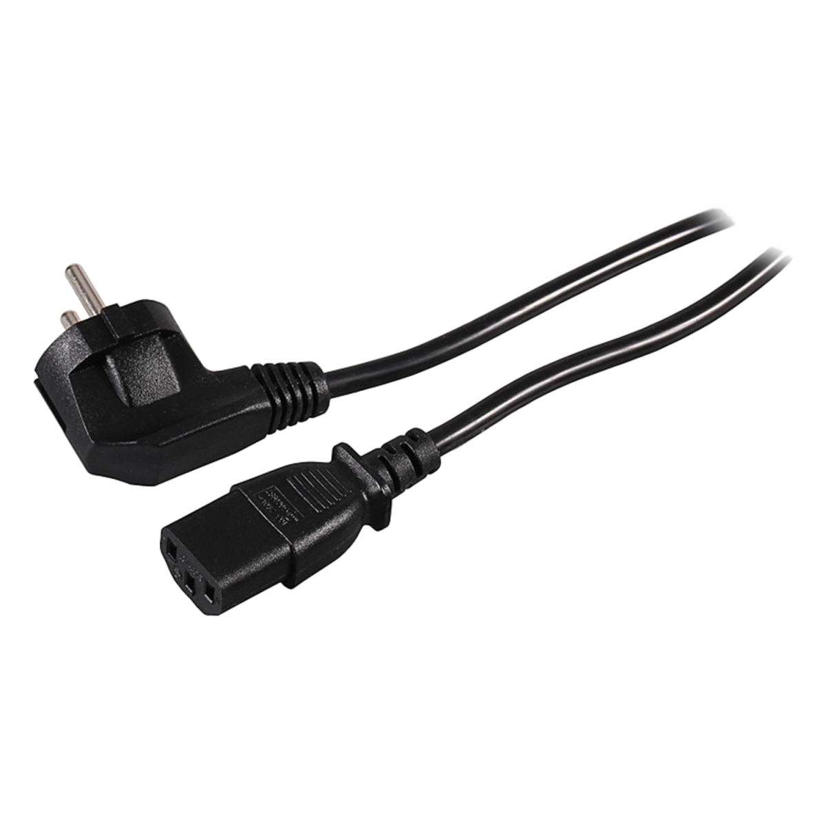 PATONA Schuko-Kaltgerätestecker C13 IEC-Stecker 60227 5m