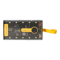 PATONA Powerbank Clear 2.0 20Ah 4 integrierte Ladekabel &nda