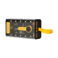 PATONA Powerbank Clear 2.0 20Ah 4 integrierte Ladekabel &nda