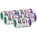 5x XCell Lithium 3,6V Batterie ER14250 1/2AA Zelle