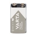 5x 1er Blister Varta Professional Lithium Batterie 9V-Block