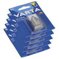 5x 1er Blister Varta Professional Lithiu gallery