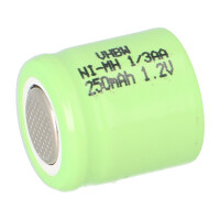 Akku-Zelle 1/3AA 1.2V 250mAh NI-MH gallery