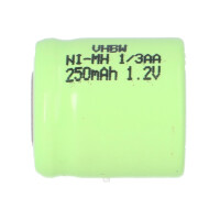 Akku-Zelle 1,2V 250mAh Ni-MH &nd gallery 56_2nd