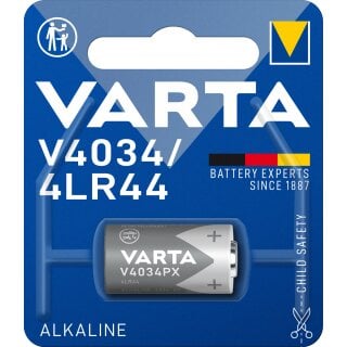 Varta Photobatterie V4034 4LR44 Alkaline 6V / 100mAh