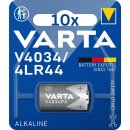 10x Varta Photobatterie V4034 4LR44 Alkaline 6V / 100mAh
