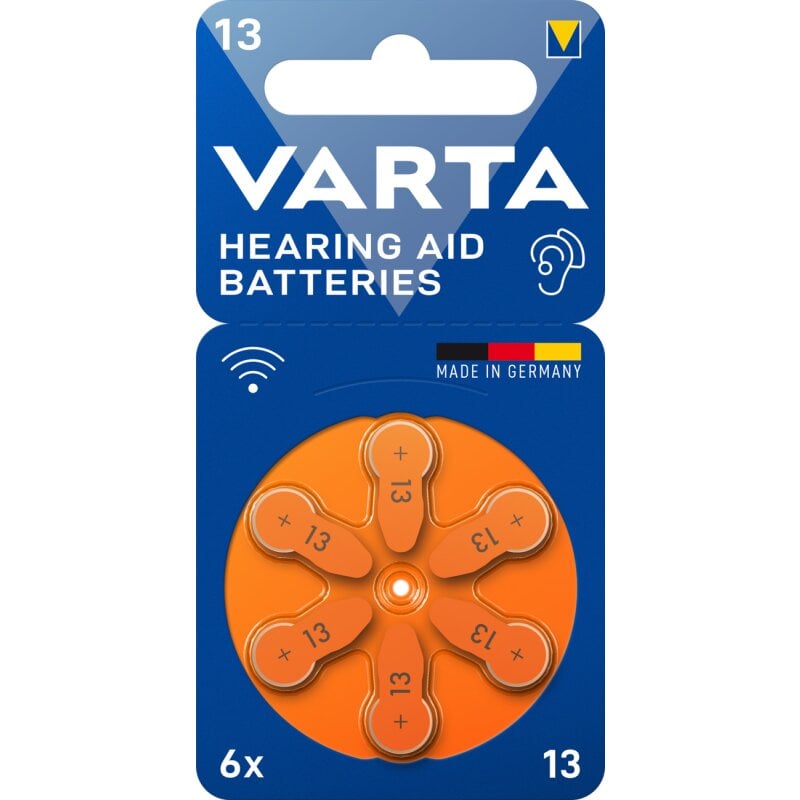 Batterie kompatibel Hörsystem Hörgerät Pure 13 BT Motion SX SA P primax 1,45V
