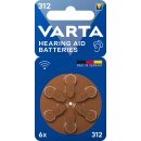 Batteriesatz kompatibel Virto V-312 Audéo Q-312T...