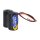 Ersatzbatterie kompatibel ABUS Security-Center für 2WAY-Funksirene 2x2er Set Varta Stecker