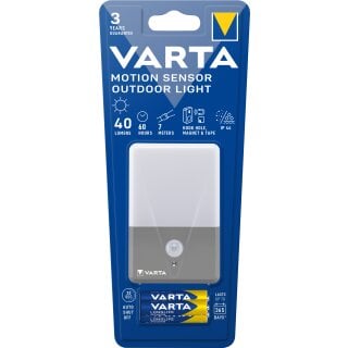 Varta LED Taschenlampe Motion Sensor, Outdoor Light