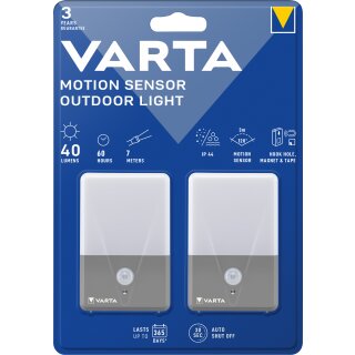 Varta LED Taschenlampe Motion Sensor, Outdoor Light