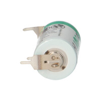 Saft LS14250-3PF 3,6V 1,2Ah 1/2AA Li-SOCl₂ – 3 Printpi
