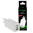 PATONA Premium GaN PD65W Adapter weiß 2xUSB-C 1xUSB-A