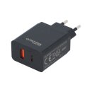 PATONA Premium GaN PD36W Adapter schwarz 1xUSB-C 1xUSB-A