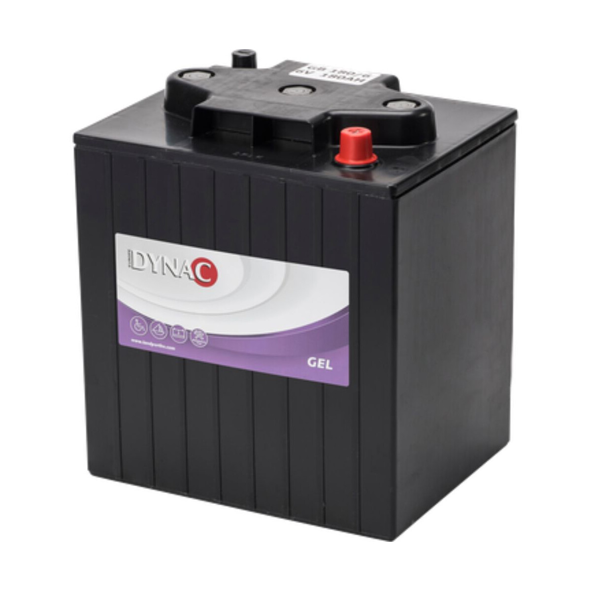 Dynac Blei-Gel Batterie GB 180/6 6V 180Ah