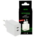 PATONA Premium GaN PD35W Adapter weiß 2xUSB-C PD3.0