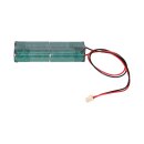 Notleuchtenakku NiMH 4,8V 1720mAh L2x2 4/5A mit Kabel und Stecker ersetzt Beghelli 415344002