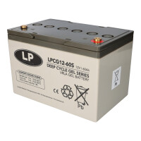 Landport LPCG12-60S VRLA GEL Akku 12V 60Ah Deep Cycle T6 war