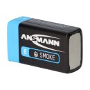 5x Ansmann Rauchmelder Batterie Extreme Lithium 9V Block