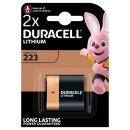 2x Duracell CR-P2 DL223 Lithium Batterie 6V 1,4Ah