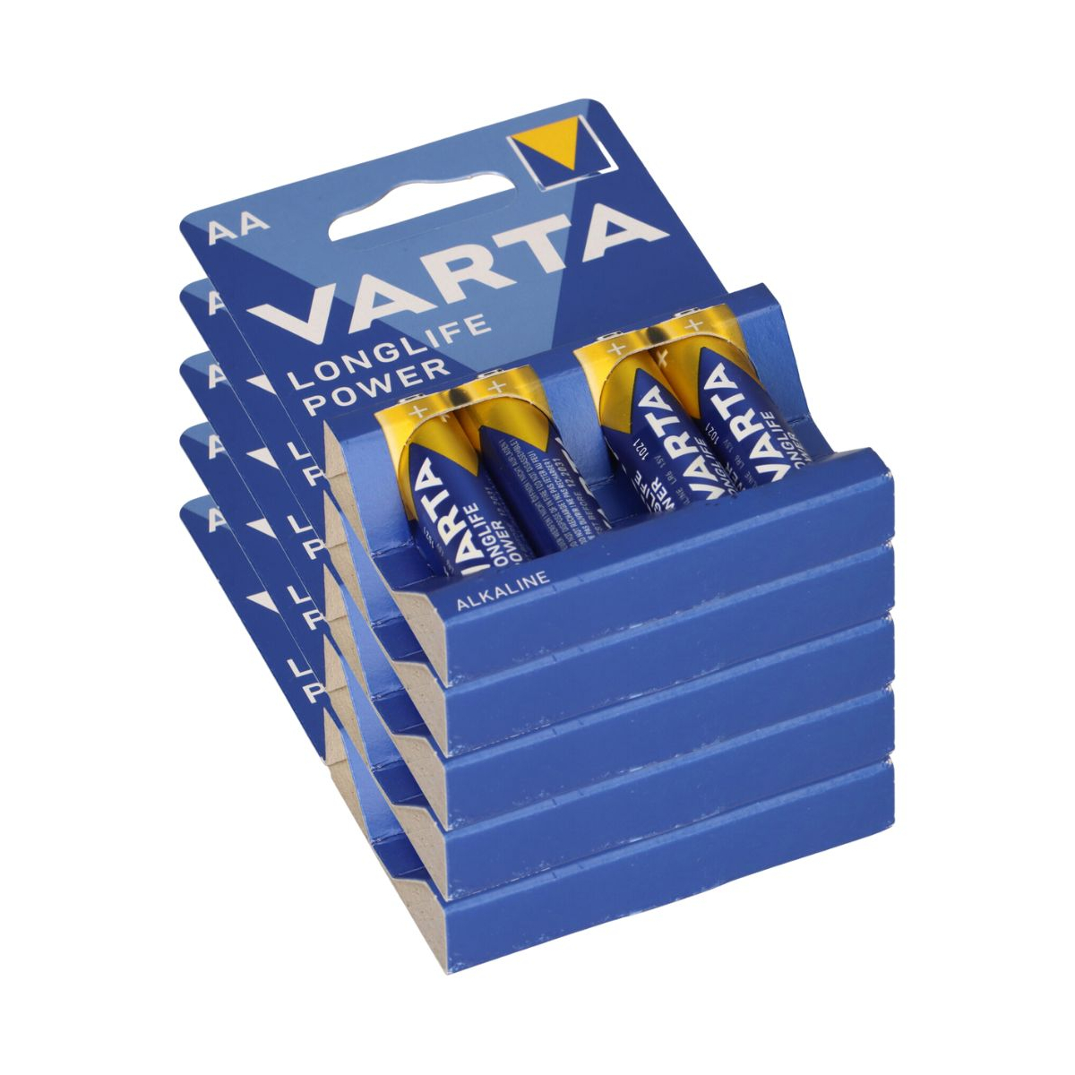20x Varta 4906 Longlife Power AA im 4er Blister Mignon
