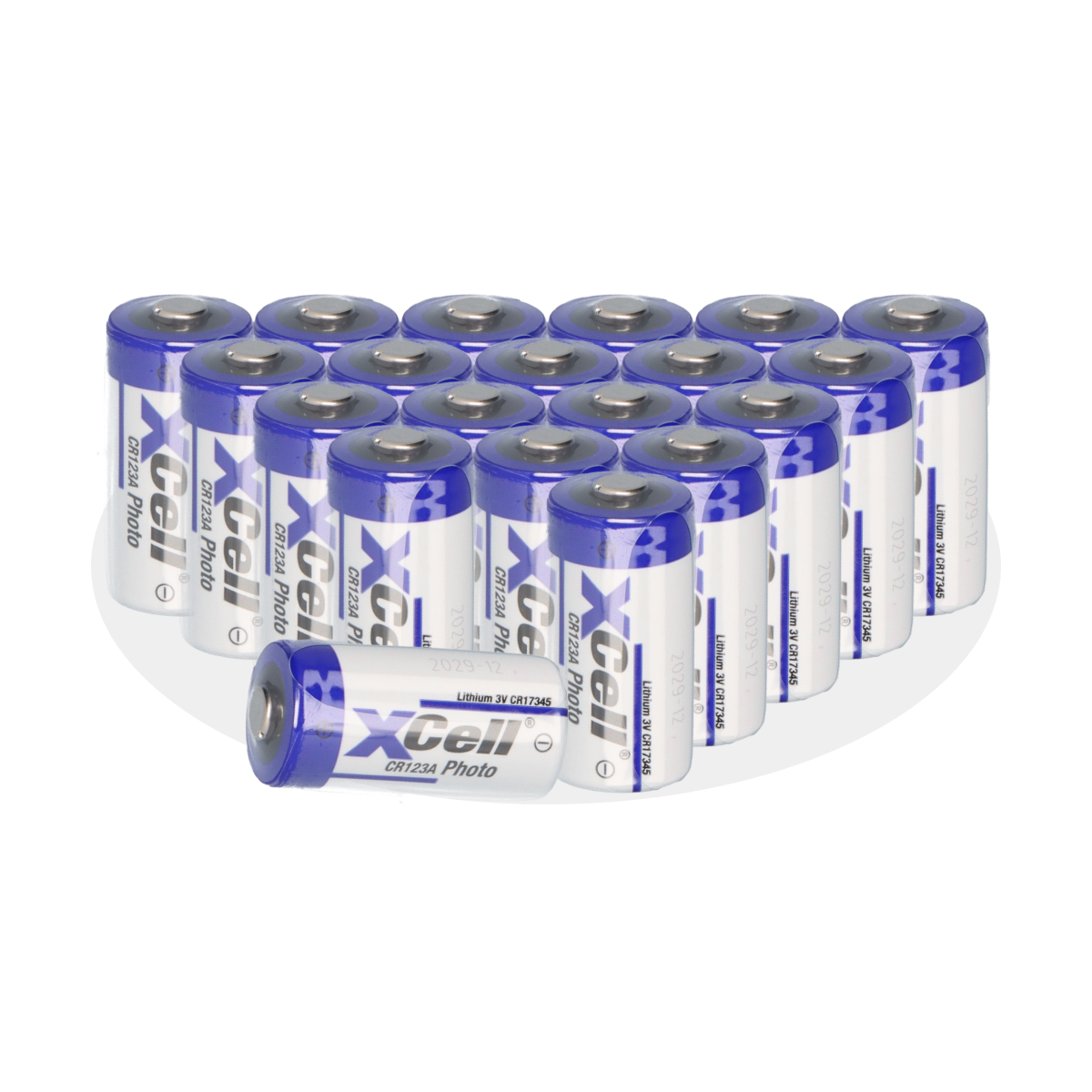20x CR123A DL123A Batterien 3V CR17345 Ultra Lithium Foto lose