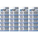 20x XCell Lithium-Knopfzelle CR1632 3V/130mAh (4x...
