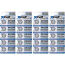 20x XCell Lithium-Knopfzelle CR1220 3V/40mAh (4x 5er-Pack)