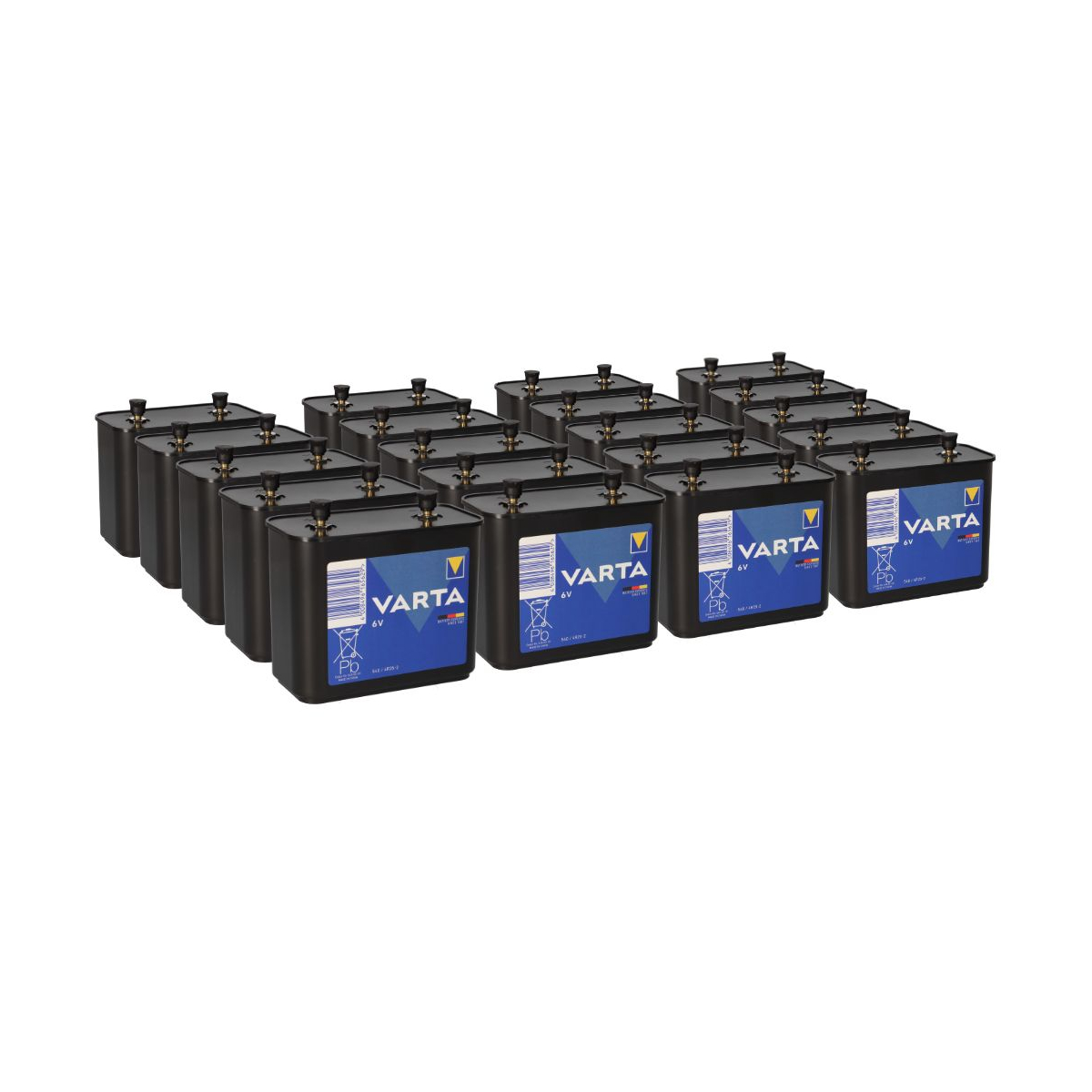 20x Varta V540 4R25-2 Blockbatterie 6V 19Ah 65F100 LR820