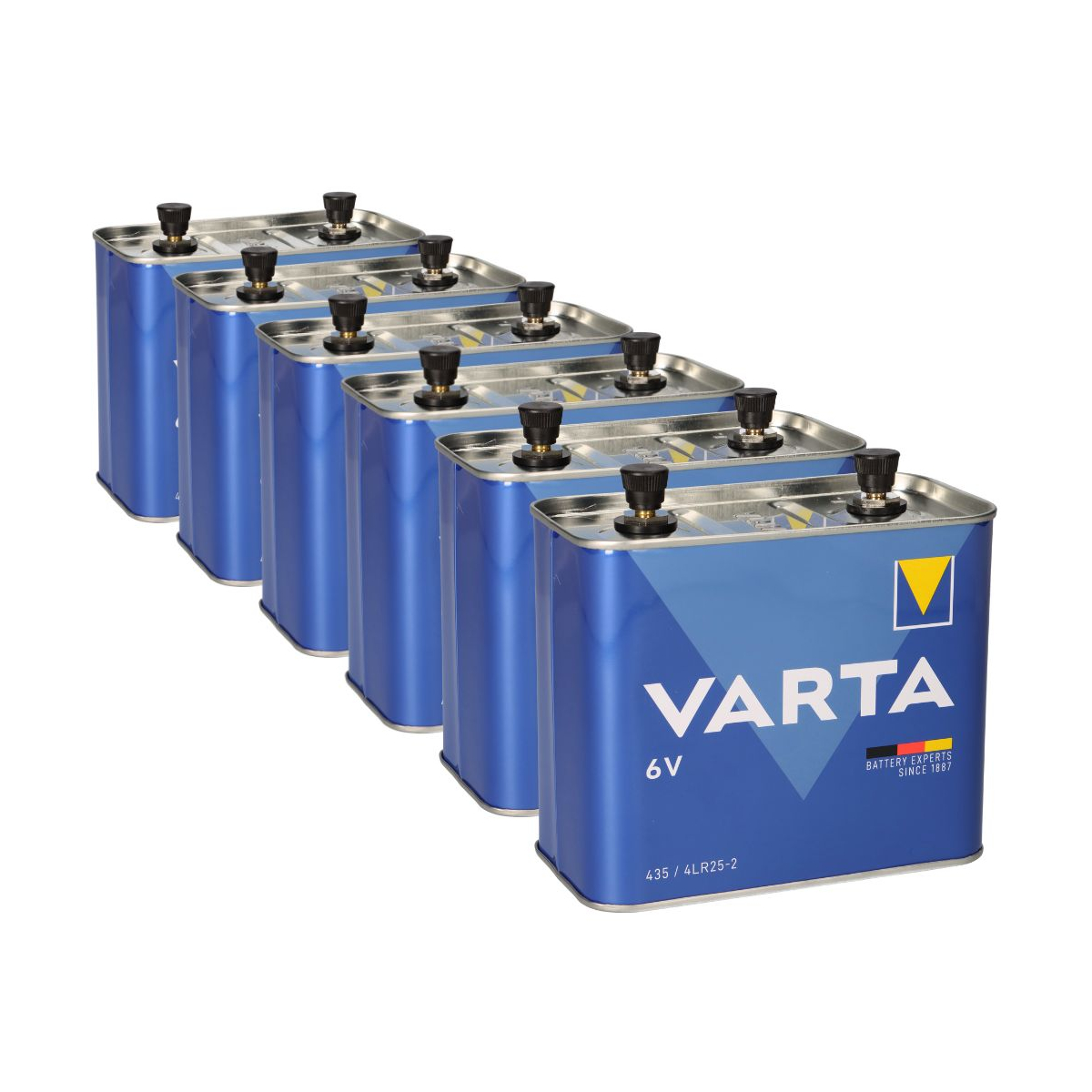 6x Varta 435 6V 35.000mAh Batterie longlife Alkaline