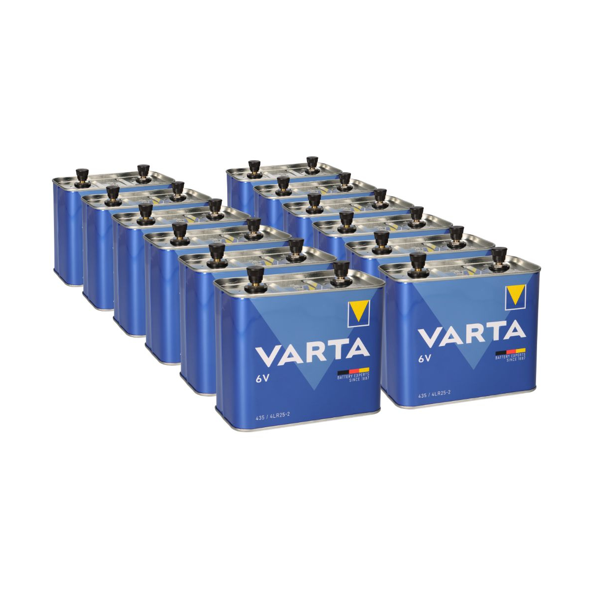 12x Varta 435 6V 35.000mAh Batterie longlife Alkaline