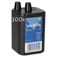 100x Varta 4R25 431 6V 8.500mAh Batterie gallery