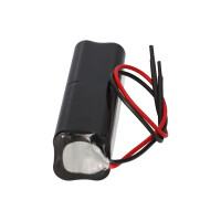 Notleuchtenakku 9,6V 2200mAh NiMH F2x2x2 – AA/Mignon &