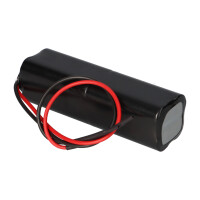 Notleuchtenakku 9,6V 2200mAh NiMH F2x2x2 – AA/Mignon &