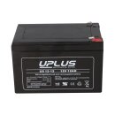 B-Ware Uplus Bleiakku 12V 12Ah Batterie AGM US12-12 T1 F1