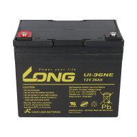 Kung Long U1-36NE AGM Akku 12V 36Ah – für E-Tropo